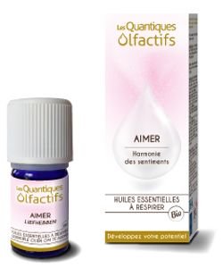 Aimer (anciennement Tendresse) - Quantique olfactif BIO, 5 ml